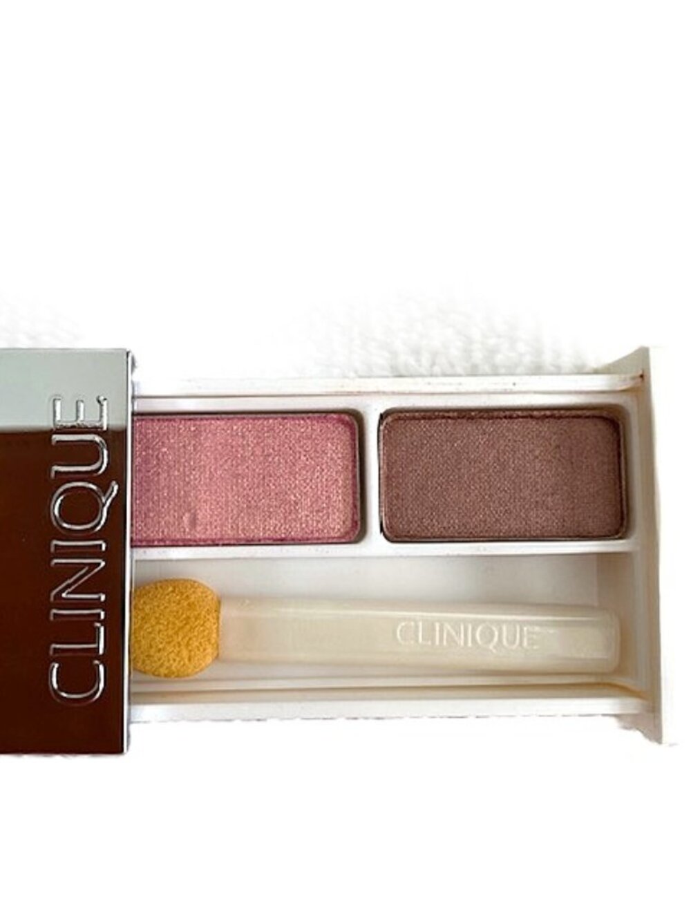Clinique Colour Surge Eye Shadow Duo Strawberry Fudge .07 oz